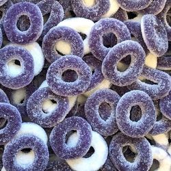 Dulceplus Anneaux sucrés goût PASSION les (100g)